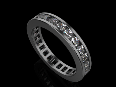 Pierścień wieczności model 654 Model do druku 3D