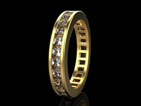 Eternity ring model 654 3D Print Model