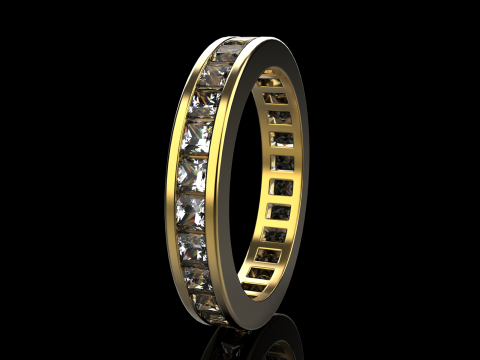 Pierścień wieczności model 654 Model do druku 3D