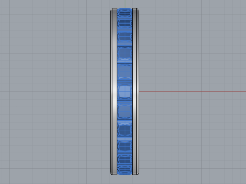 Pierścień wieczności model 654 Model do druku 3D
