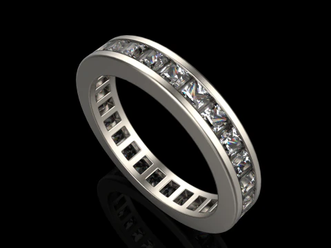 Eternity ring model 654 3D Print Model