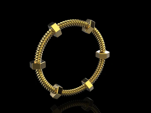 Screw ring size 16 model 652 3D Print Model