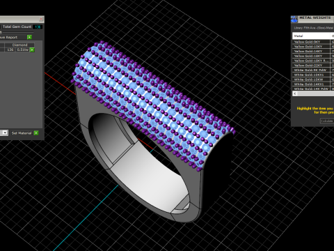 Ringmodel 651 3D printmodel