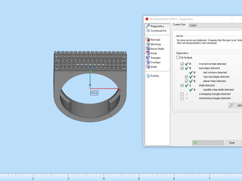 Ringmodel 651 3D printmodel