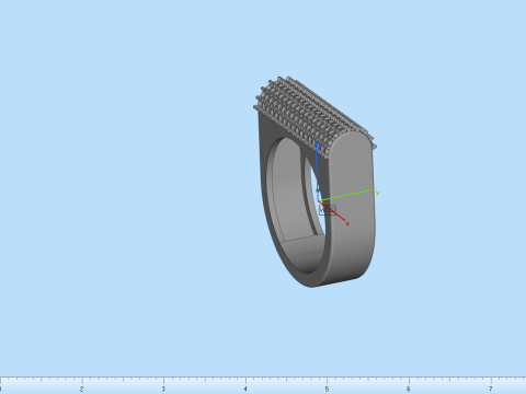 Ringmodel 651 3D printmodel