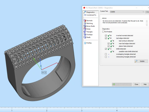 Ring model 650 3D Print Model