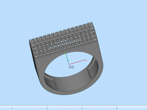 Ring model 650 3D Print Model
