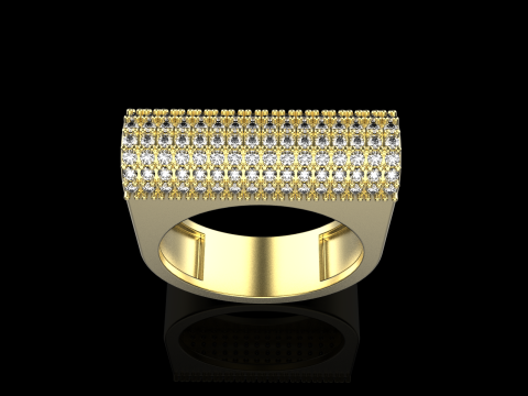 Pierścionek model 650 Model do druku 3D