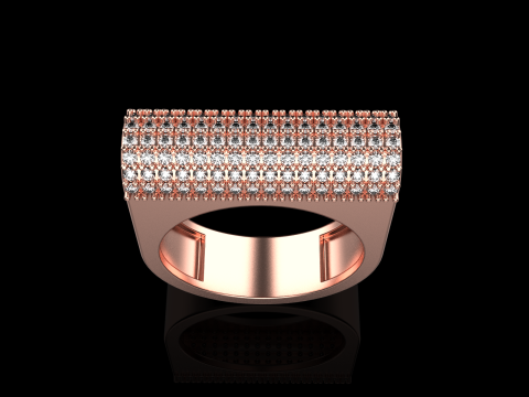 Pierścionek model 650 Model do druku 3D