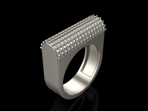 Pierścionek model 650 Model do druku 3D