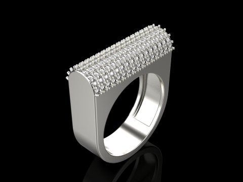 Pierścionek model 650 Model do druku 3D