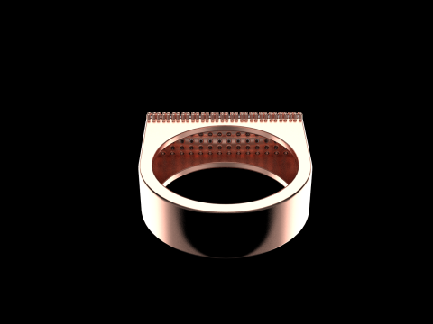 Pierścionek model 650 Model do druku 3D