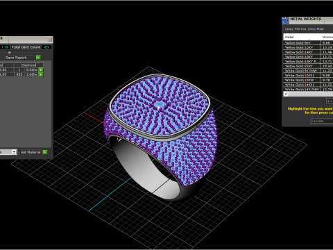 Kissenformring Modell 648 3D Druckmodell