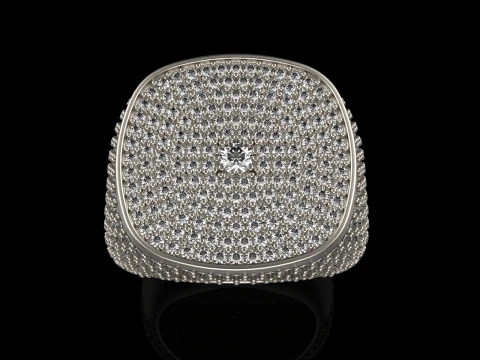 Cushion form ring model 648 3D Print Model