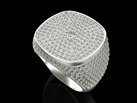 Cushion form ring model 648 3D Print Model