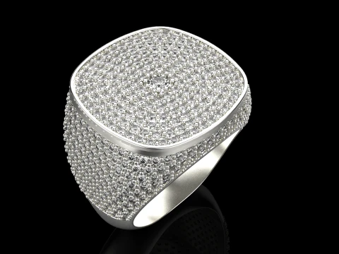 Cushion form ring model 648 3D Print Model