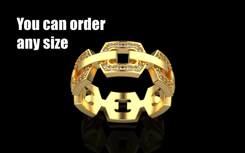 结婚戒指型号 647 3D 打印模型 .c4d .max .obj .3ds .fbx .stl .blend 