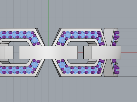 结婚戒指型号 647 3D 打印模型