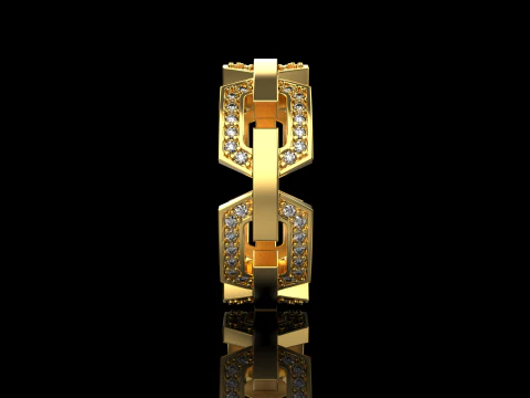 Wedding ring model 647 3D Print Model