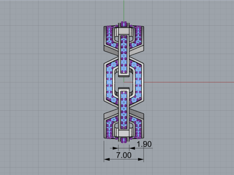 Wedding ring model 646 3D Print Model