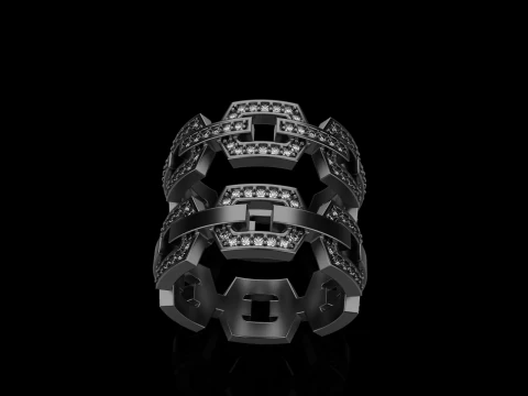 Wedding rings model 645 3D Print Model