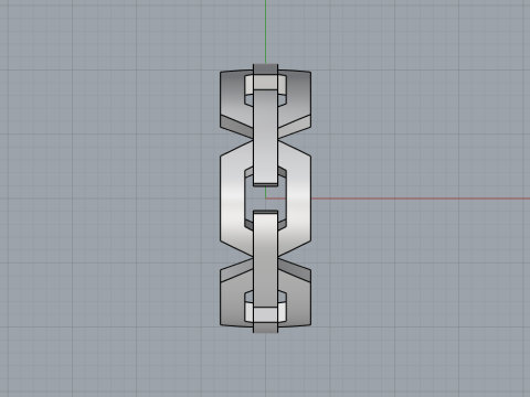 결혼 반지 모델 644 3D 프린트 모델