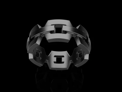 Wedding ring model 644 3D Print Model