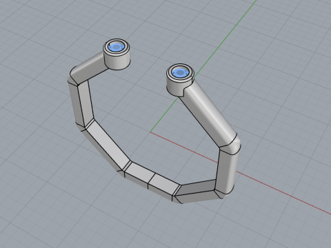 Octagon form ring model 641 3D Print Model