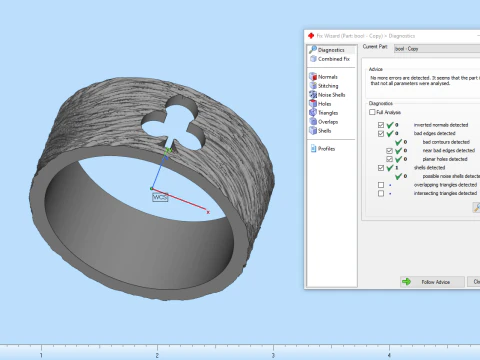 Card Clubs ring model 635 3D Print Model