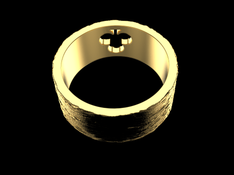 Bague Clubs de Cartes mod&egrave;le 635 Modèles 3D en vedette