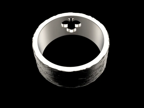 Card Clubs ring model 635 3D Print Model