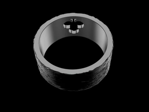 Card Clubs ring model 635 3D Print Model