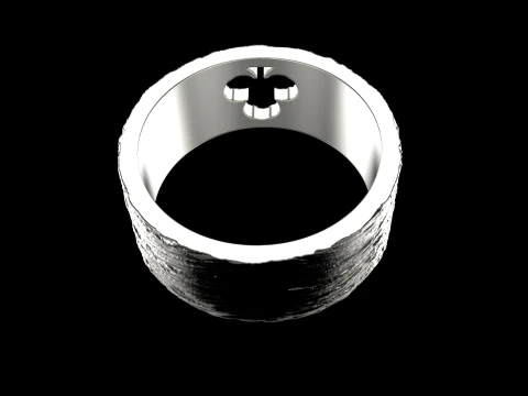 Card Clubs ring model 635 3D Print Model