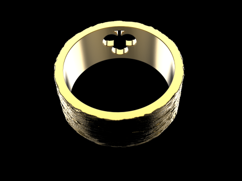 Bague Clubs de Cartes mod&egrave;le 635 Modèles 3D en vedette