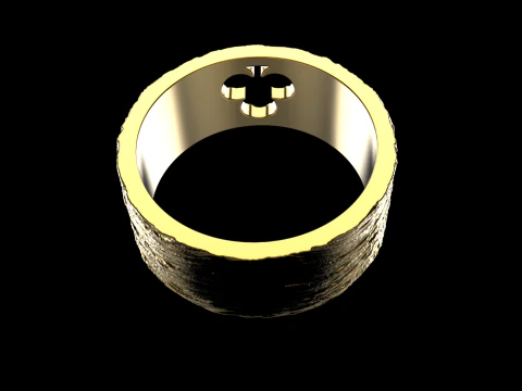Card Clubs ring model 635 3D Print Model