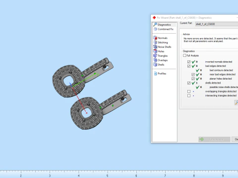 Cushion earring model 630 3D Print Model