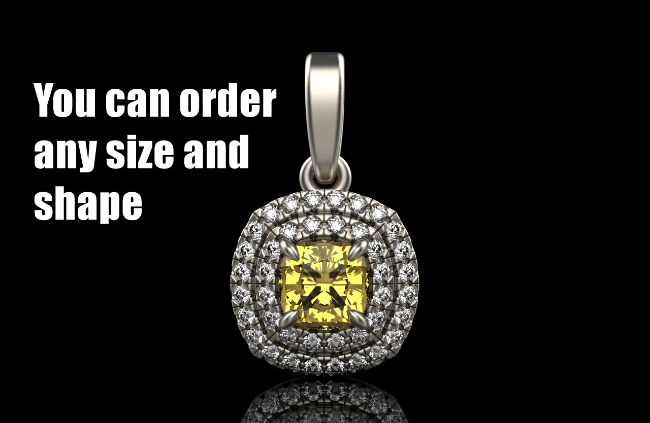 Cushion pendant model 629 3D Print Model .c4d .max .obj .3ds .fbx .stl .blend 