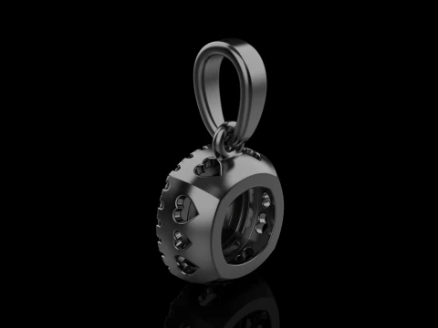 Cushion pendant model 629 3D Print Model