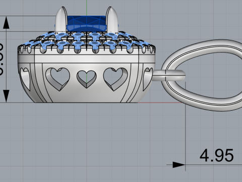 Kussenhanger model 629 3D printmodel