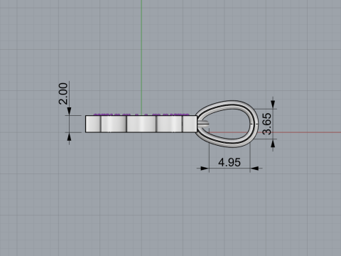 Round sun pendant model 625 3D Print Model