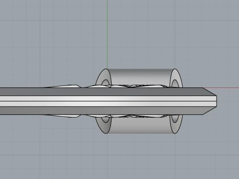 Axe pendant model 623 3D Print Model