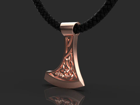 Axe pendant model 623 3D Print Model