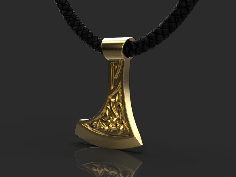 Axe pendant model 623 3D Print Model
