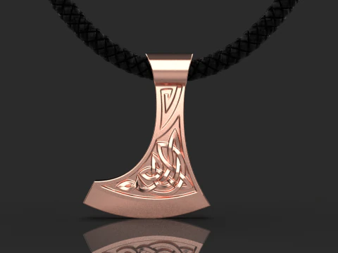 Axe pendant model 623 3D Print Model