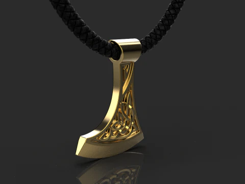 Axe pendant model 623 3D Print Model