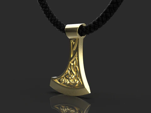 Axe pendant model 623 3D Print Model