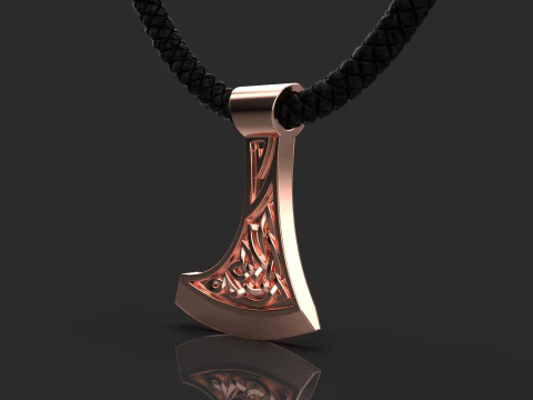 Axe pendant model 623 3D Print Model