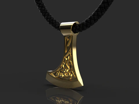 Axe pendant model 623 3D Print Model