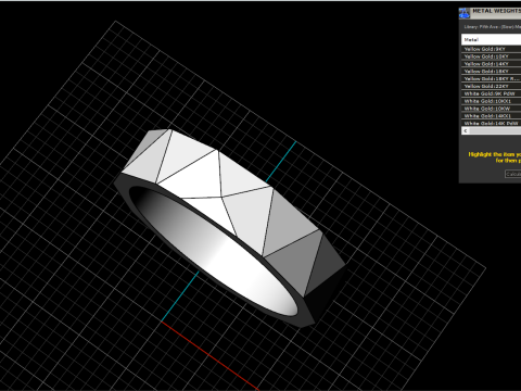 Alyans modeli 622 3D Baskı Modeli