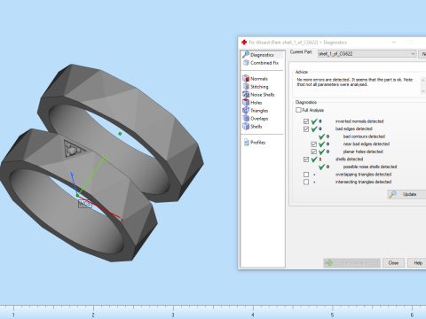 Alyans modeli 622 3D Baskı Modeli